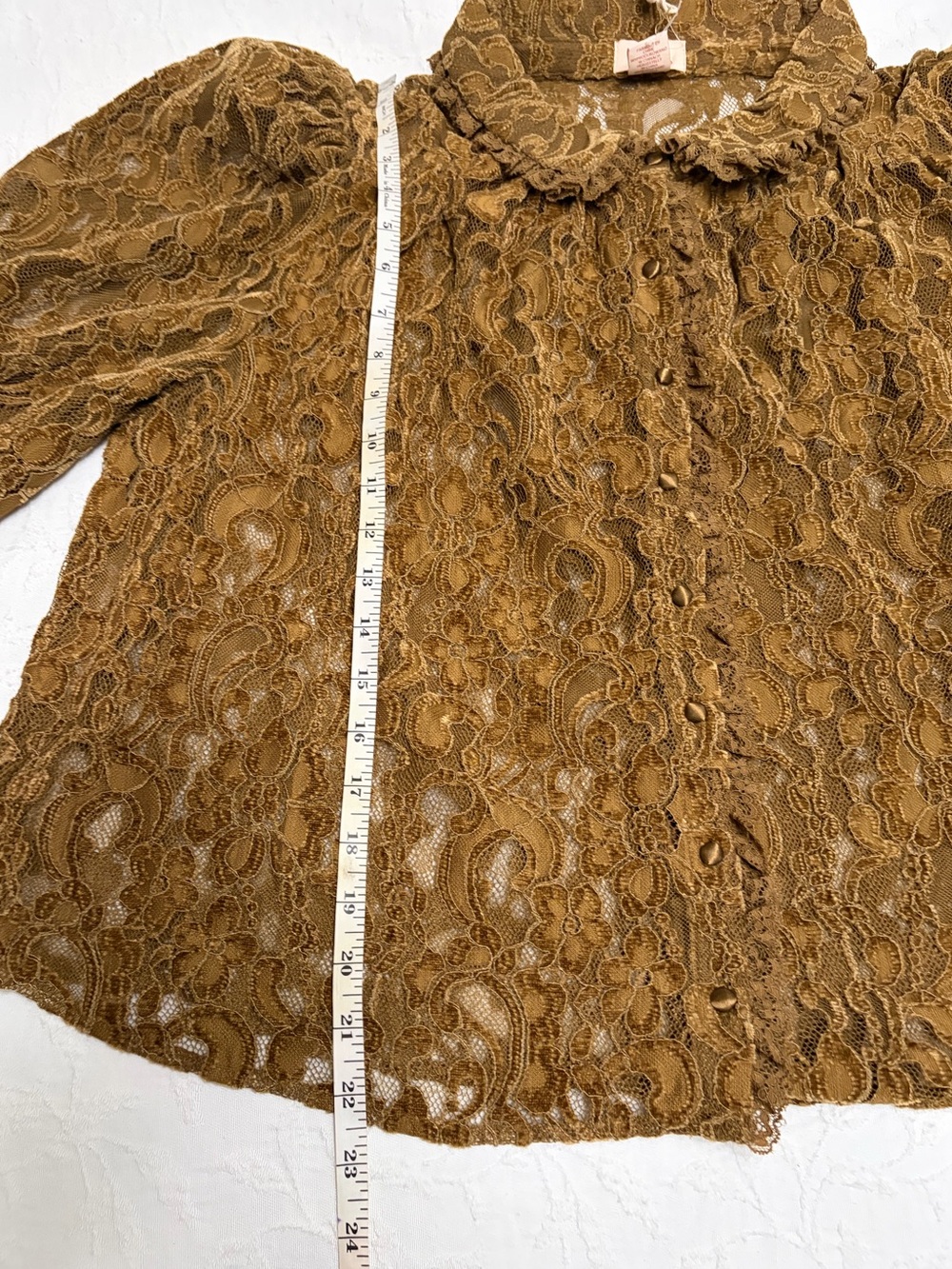 Camila Coelho Lace Ruffle-Collar Blouse - Picture 5 of 11